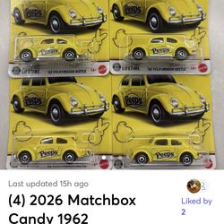 Peeps matchbox VW