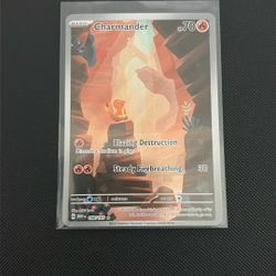 Pokemon Charmander IR 168/165 