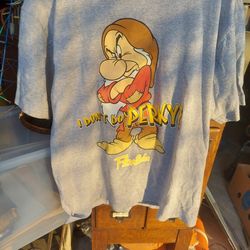 Disney Grumpy Dwarf I Don't Do Perky Florida Shirt
