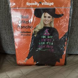 Witch Poncho