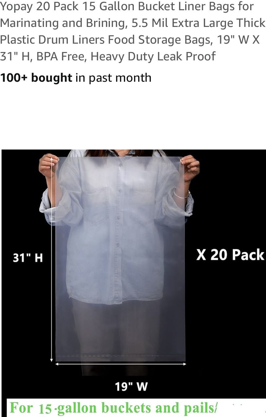 Backpacking Liners -16 count (OBO)