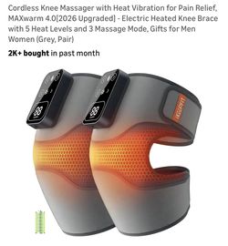 CORDLESS KNEE MASSAGER