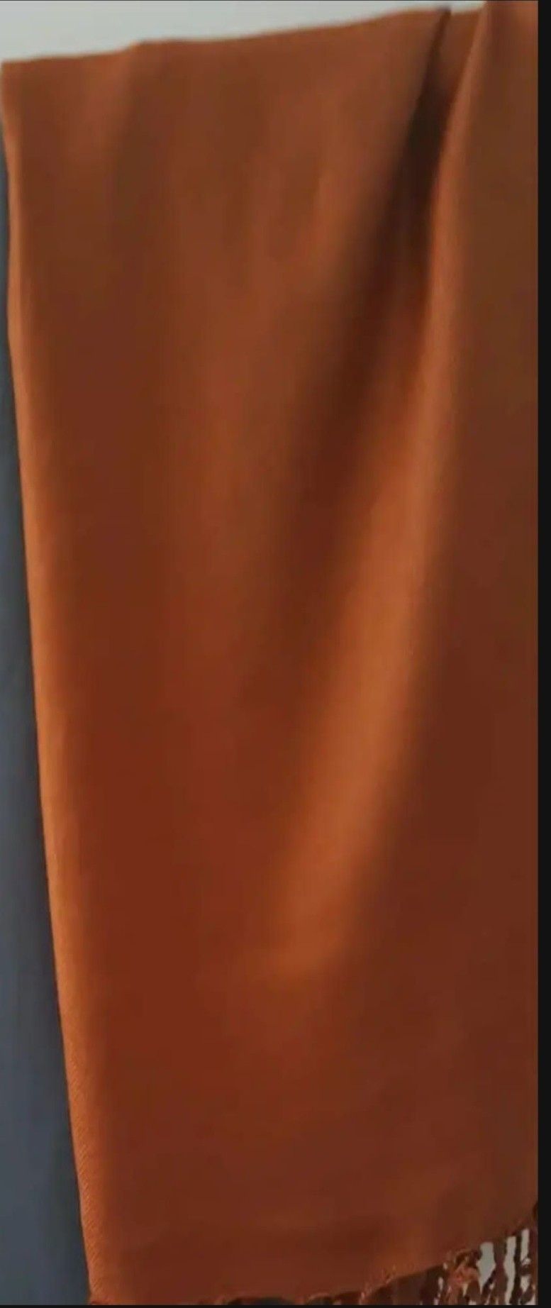 Beautiful Rust Color Pashmina Shawl