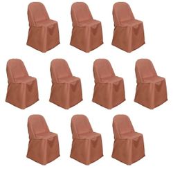 100 Terracotta Folding Chair Covers