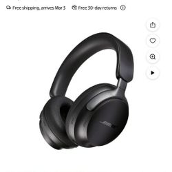 Bose Quiet Comfort Ultra Bluetooth Headphones 