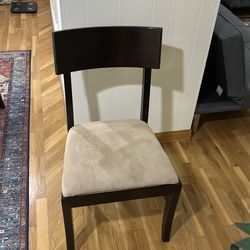 Solid wood chair x2