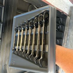 Blue Point SAE Ratcheting wrench set New