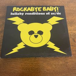 Rockabye Baby! Lullaby versions of AC/DC Music CD Baby Infant Nap Sleep
