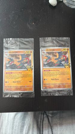 Archeops Pokémon fossil promos card from Chicago