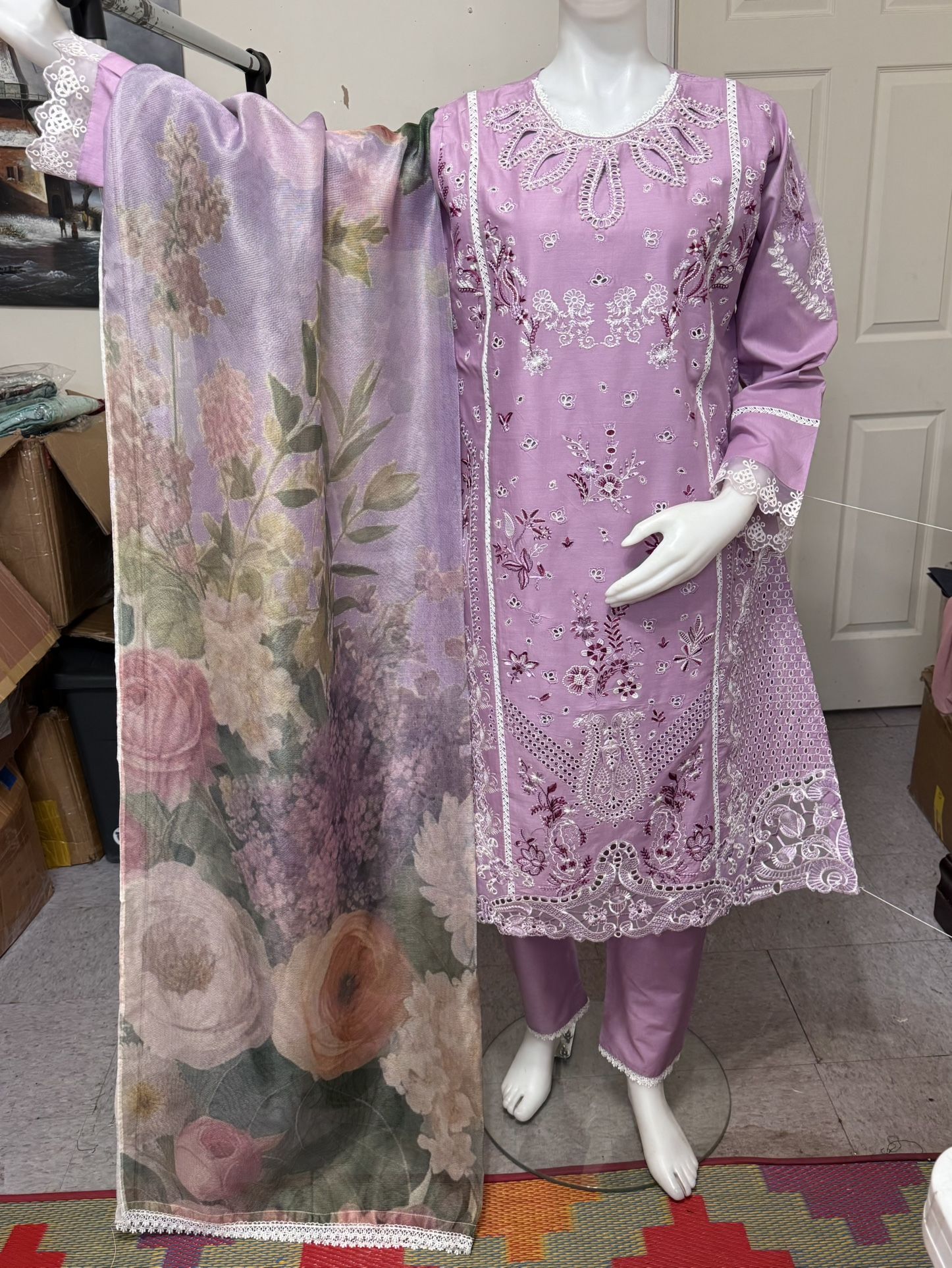 Cotton Party Wear Dress