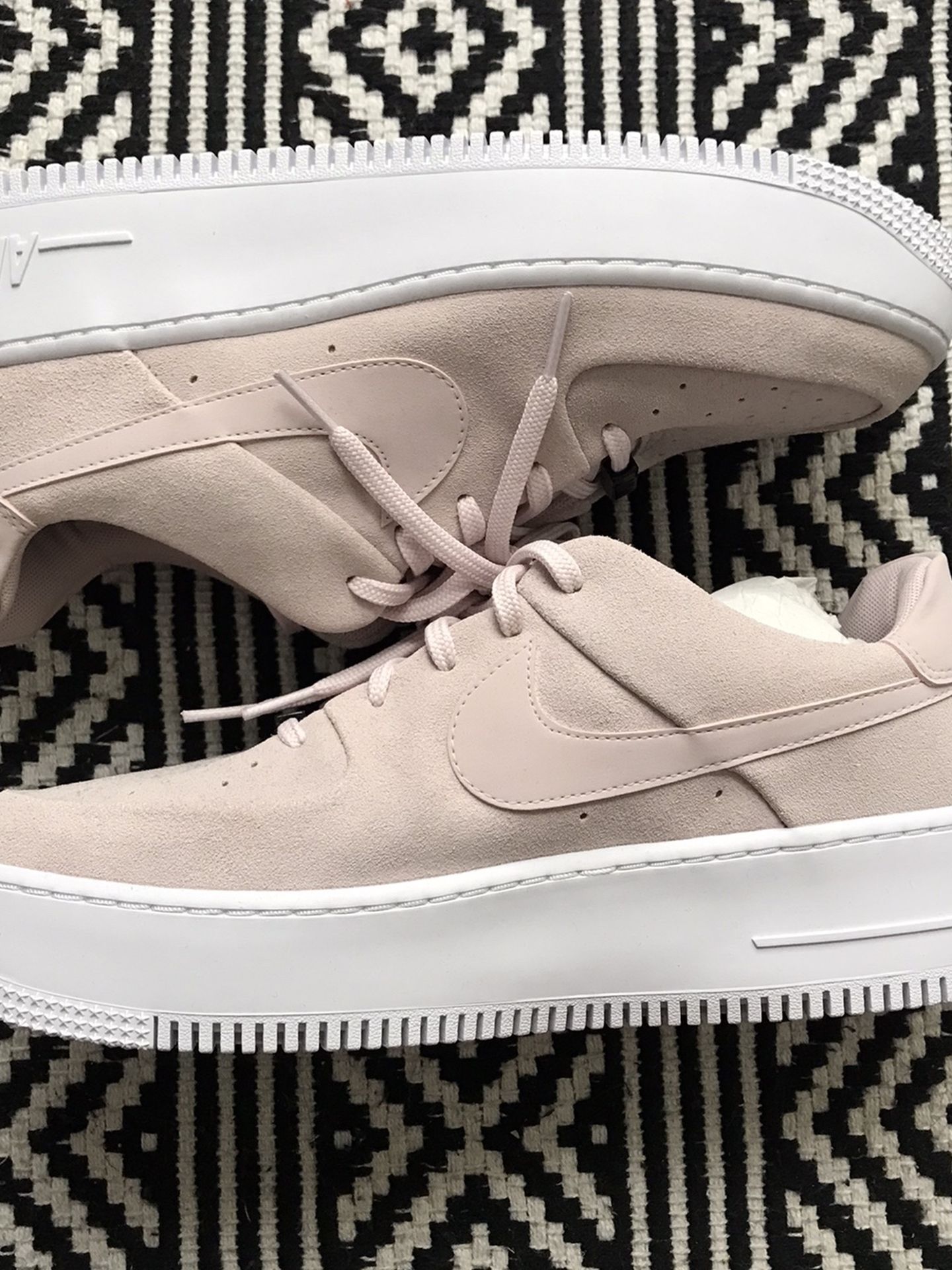 Pink AF1 Platforms