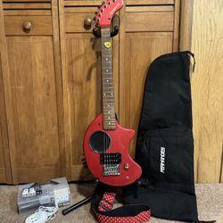 Fernandes Digi-zo Hyper Nomad Deluxe Guitar W/ Build In Amp And Effects