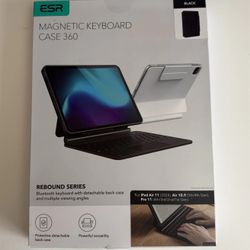 ESR Magnetic Keyboard Case 360 For iPad Air 11, 10.9 And iPad Pro 11
