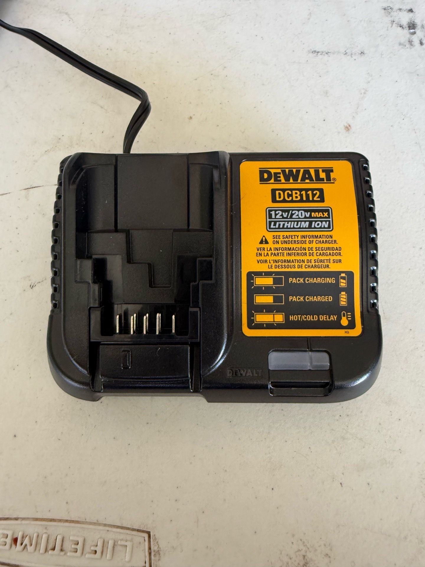 Dewalt charger