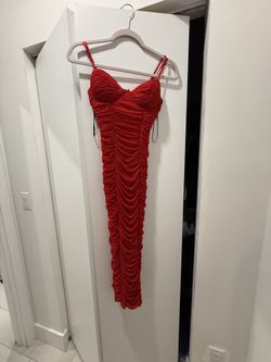 Red dress
