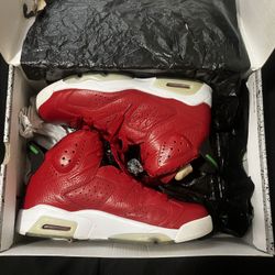 Air Jordan Spizike 6 History Of Jordan Sneakers/Shoes Size 8 Men’s Red