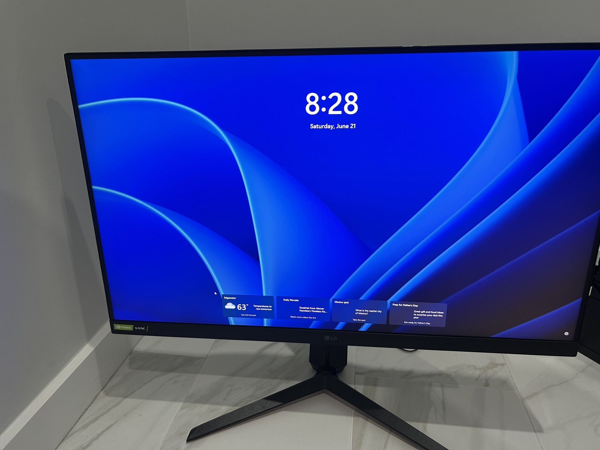 LG UltraGear 32" QHD 165Hz Gaming Monitor – 32GP83B-B