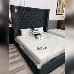 Queen / Eastern King Size Bed Frame  - Mattress Sold Separately 