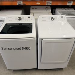 Samsung Washer Dryer Set 