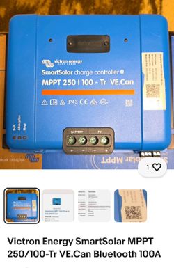 Victron Energy SmartSolar MPPT 250/100-Tr VE.Can