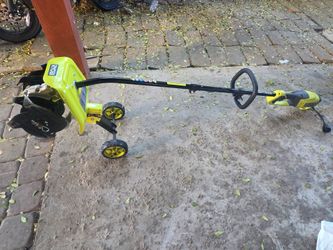 Ryobi electric tiller