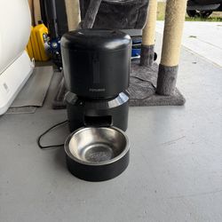 Automatic cat feeder