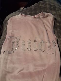 pink matching juicy couture sleepwear set