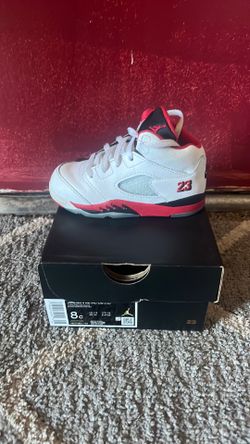 Jordan 5 Fire Red-Black