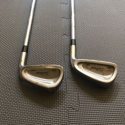 Titleist 981 3 iron and 5 iron.