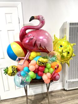 Beach Party Balloon Arrangement 