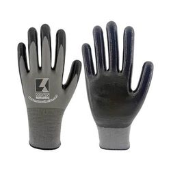 MDRM Safety Work Gloves Comfort Stretch Fit Power Grip Smart Touch Durable Foam Coated 12 Pairs