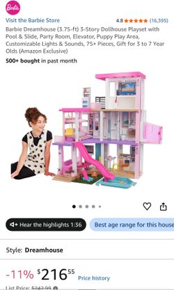 Moving sale! Barbie dream house with pool and elevator