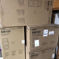 Like New DJ Set QSC153 QSC181 and DDJSZ