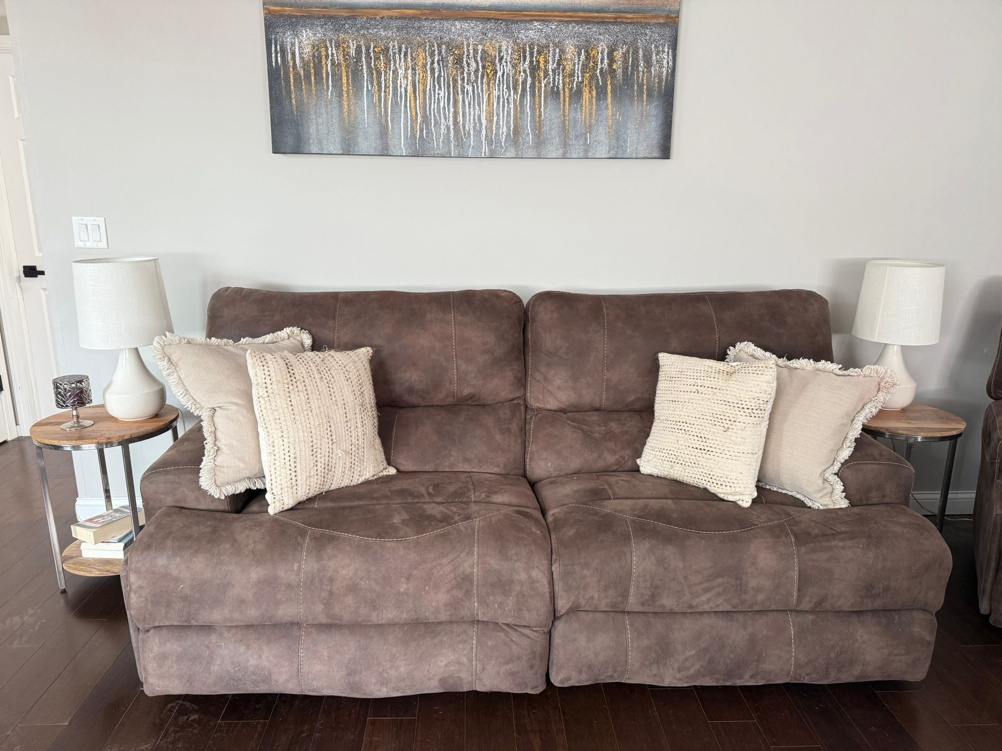 3pc Reclyners Sofa Set