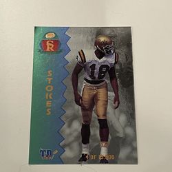 1995 Signature Rookies Prime Td Club J.J Stokes