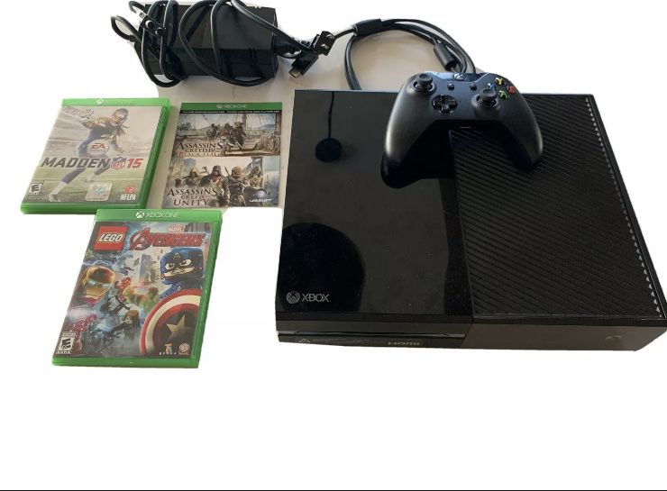 Xbox one and 4 games