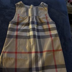 Real Burberry Children Dress 