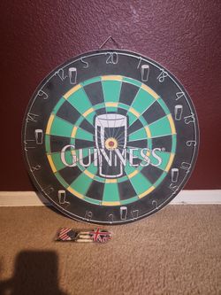 Guinness dart board