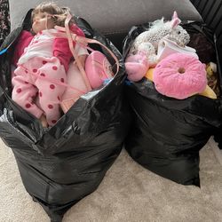 2 Large Bags Of Miscellaneous Toys