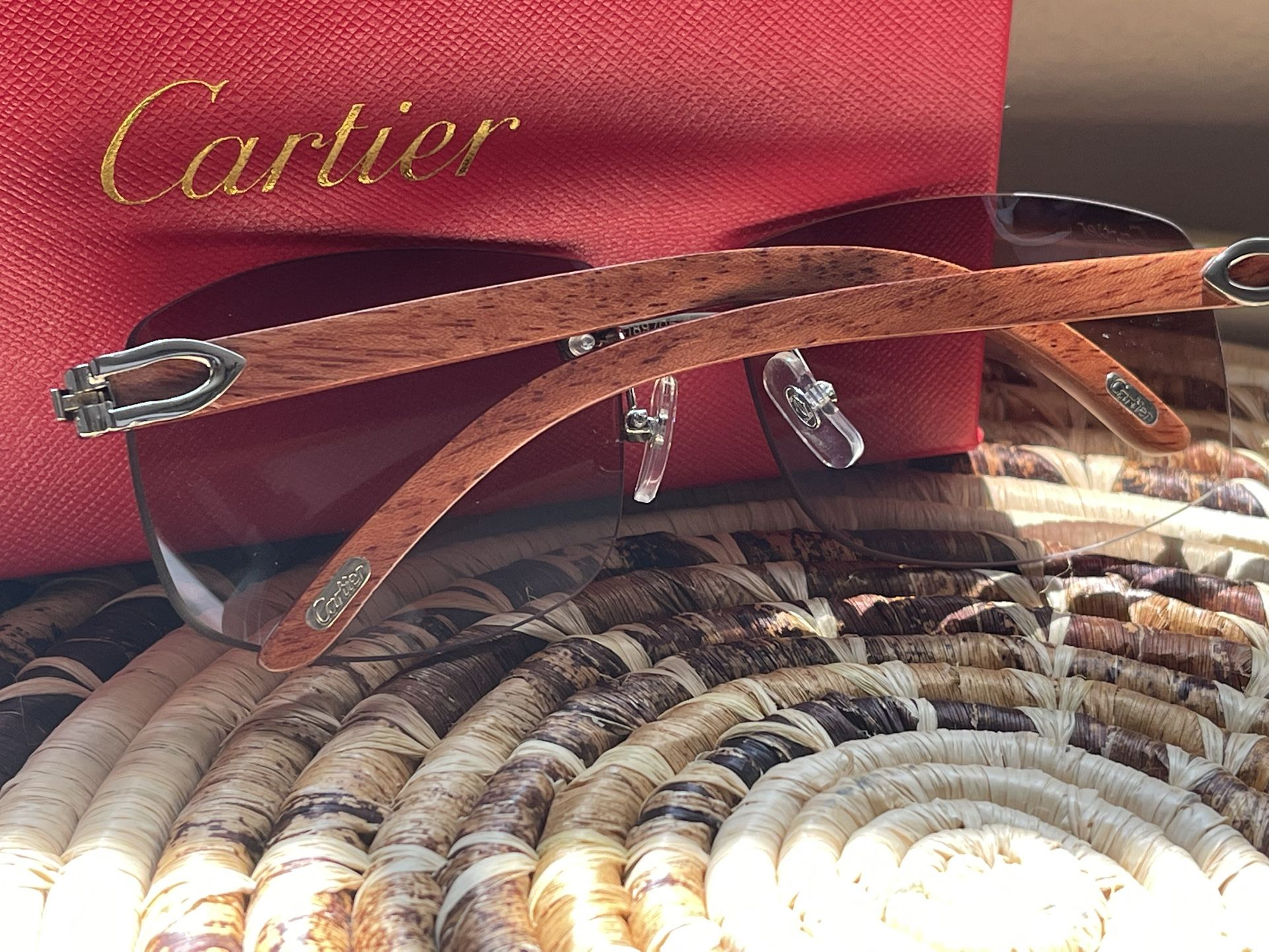 Cartier Rimless Sunglasses