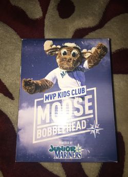 2017 Seattle Mariners Moose MVP Kids Club Bobblehead