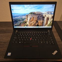 Lenovo Thinkpad T480s Windows 11 8Gb Ram 476G. SSD