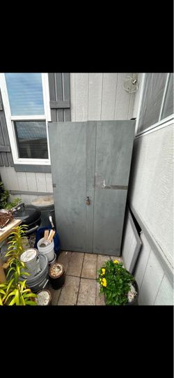 Free large metal cabinet