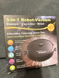 3 in 1 robot vacuum