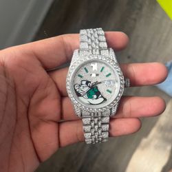 Moissanite watch