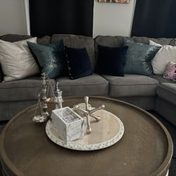 Sectional With Queen size Pull Out Bed