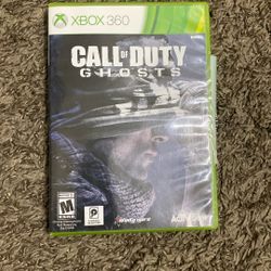 CALL of DUTY Ghosts XBOX 360