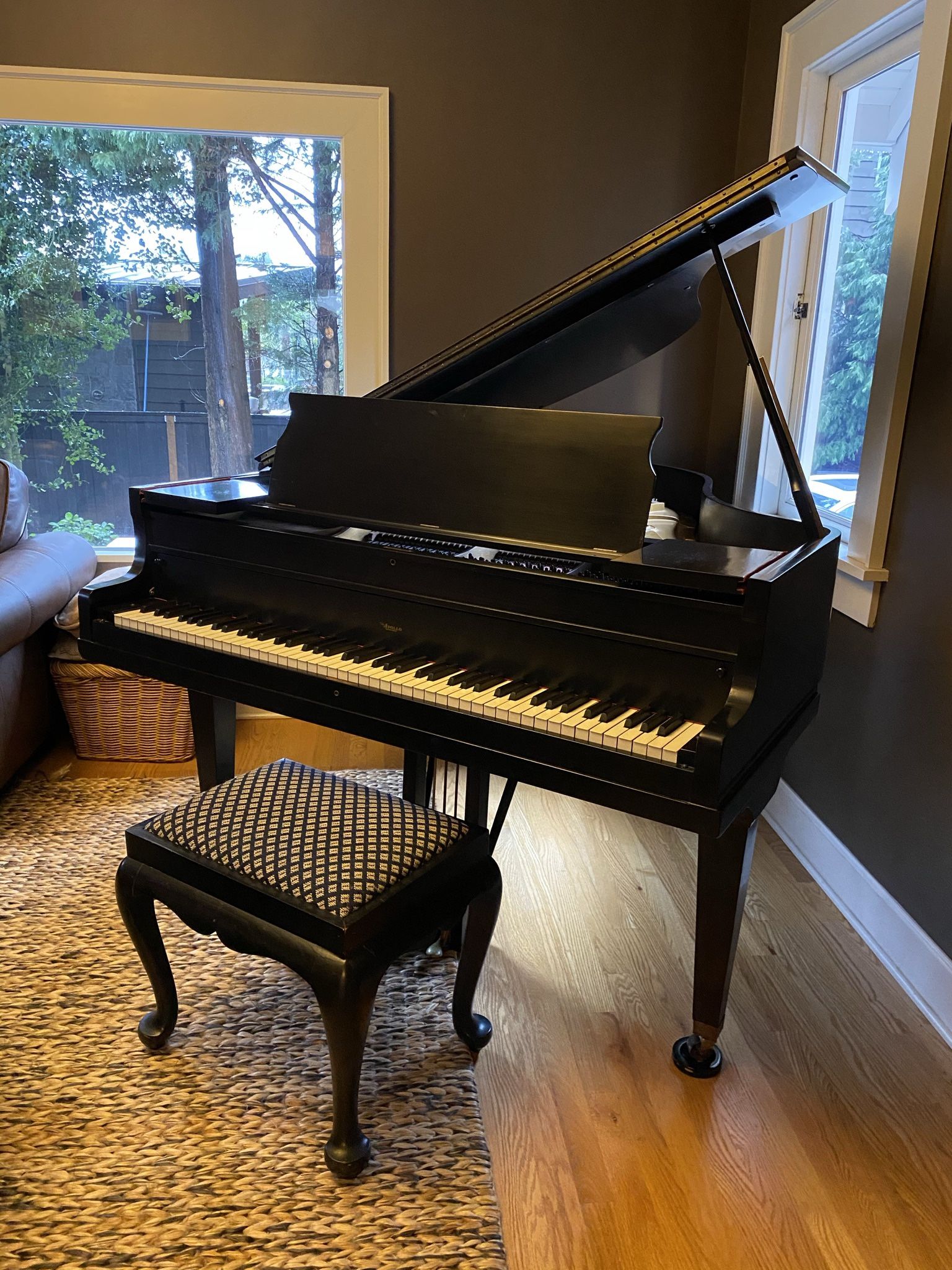 Vintage Apollo Baby Grand Piano