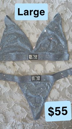 New VS rhinestone shine set size large