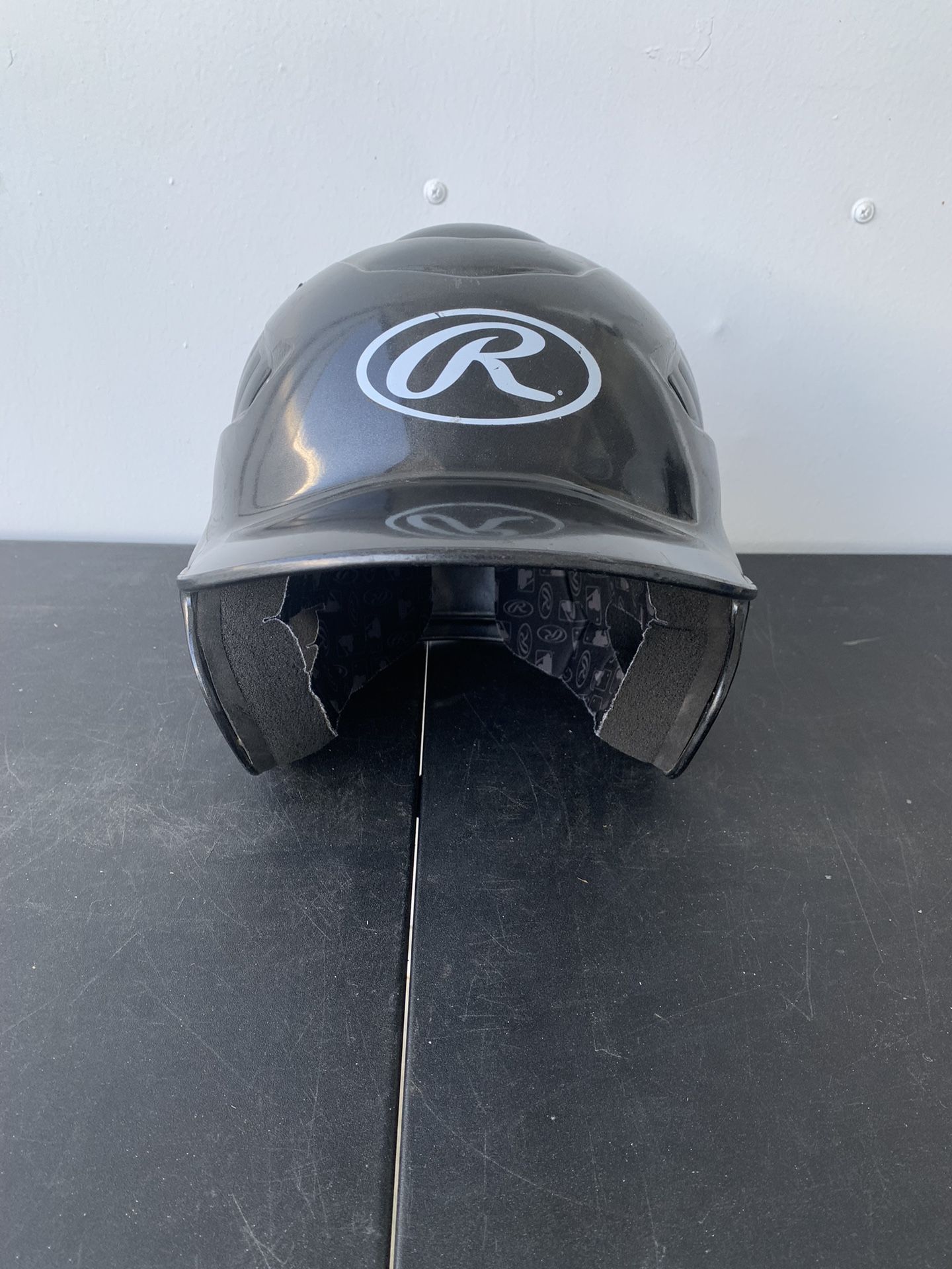 Rawlings Batting Helmet RCFH Baseball Black Size 6½ - 7½ RCFH W/Backpack